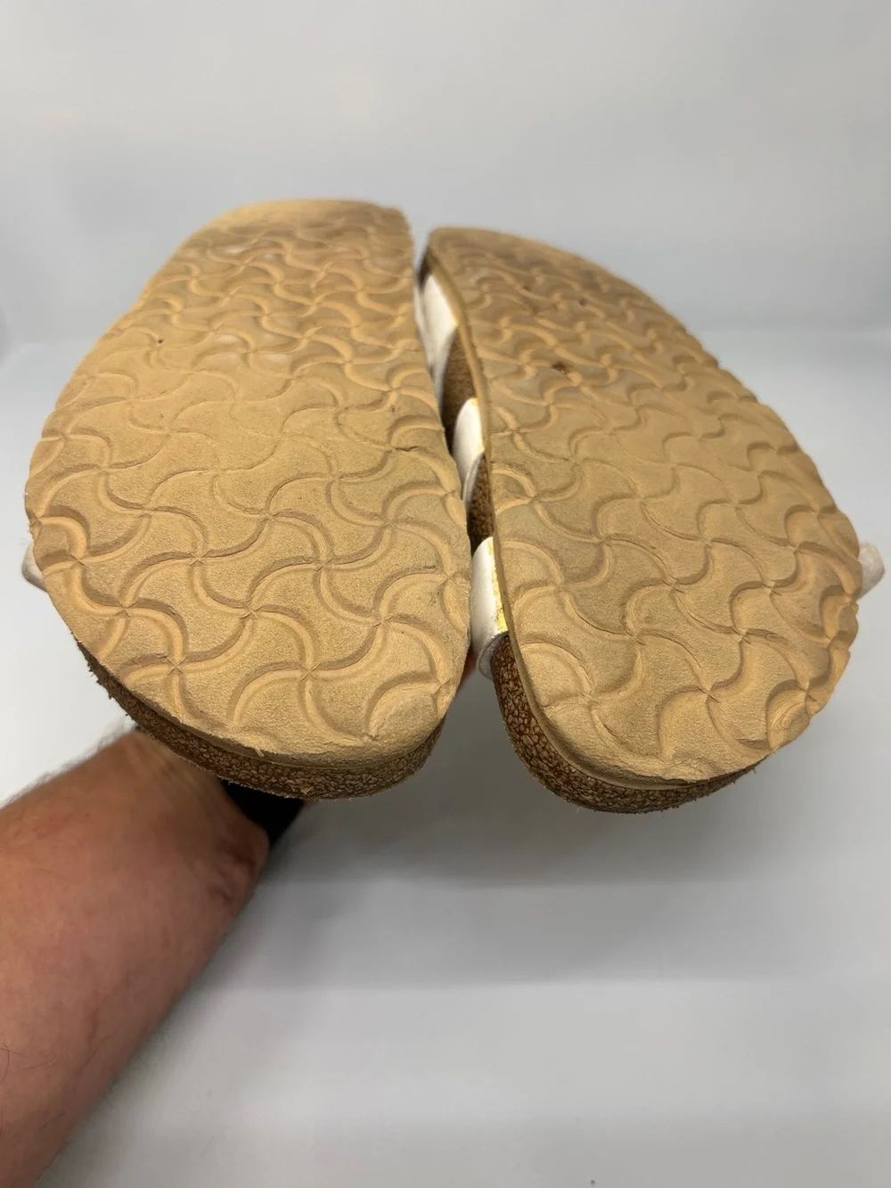 Birkenstock Yao Balance White Birko-Flor Sandals EU 42 US Men’s 9 Women’s 11